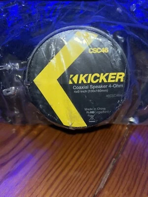 Altavoces bidireccionales para coche Kicker 46CSC464 CS Series 4"×6" (1 juego/2 subs) Foto 1 de 2
