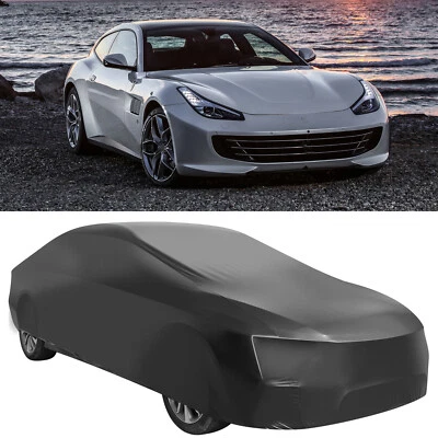For Ferrari GTC4Lusso Full Car Cover Outdoor Satin Stretch Waterproof UV Protect Foto 1 de 4