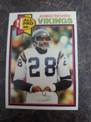 1979 Topps NFC All Pro Ahmad Rashad Card# 30 - Image 1 of 2