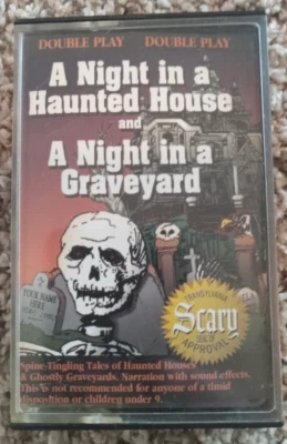 A Night in a Haunted House and A Night in a Graveyard Double Play Audio Cassette - Image 1 of 4