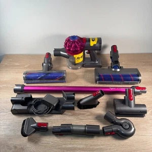 Dyson V7 Pink  Stick Vacuum Cleaner Bundle Lot - NO BATTERY INCLUDED - Picture 1 of 12