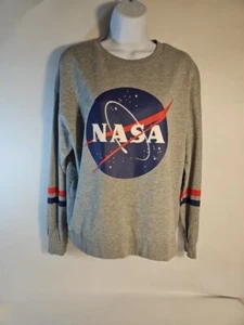 NASA Science Design Womens Gray Sweatshirt Size LG by Divided From H&M - Picture 1 of 12