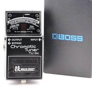 BOSS TU-3W Chromatic Pedal Tuner WAZA CRAFT Guitar Pedal Made in Japan New - Picture 1 of 10