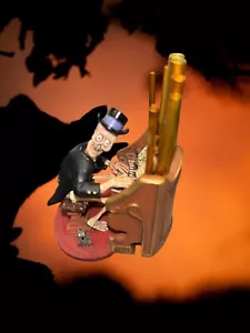 Hallmark Ornament Old Ned Il Musicista 2004 Halloween Scheletro Suonare Pianoforte - Foto 1 di 6