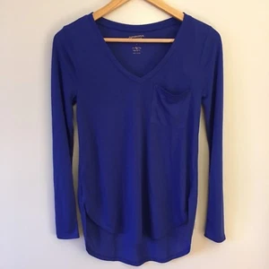 Arizona Jean Co. Long Sleeve T-Shirt Superhero Blue Size Small Super Soft Tee - Picture 1 of 8