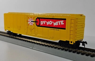 HO Bachmann #1085 Dy-No-Mite 51' Steel Box Car #7019 NOS New Old Stock  - Image 1 of 4