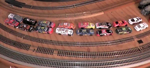 NASCAR HOT WHEELS AND OTHER BRANDS LOT OF 16 VINTAGE OLD - Picture 1 of 5