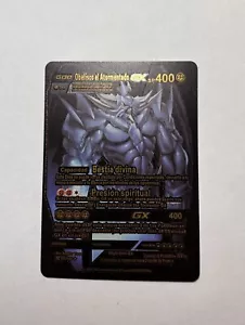 Obelisco El Atormentado GX ~ Black Foil Custom Display Card NM - Picture 1 of 2