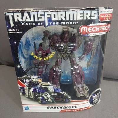 Transformers Shockwave Mechtech Voyager Class Dark Of The Moon DOTM 2011 Hasbro - Imagen 1 de 4