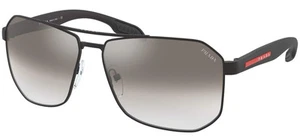 Prada Linea Rossa PS 51VS 1B0500 62mm Men's Sunglasses Matte Black/Gradient - Picture 1 of 2