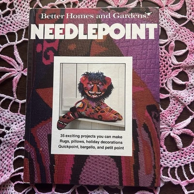 Vintage 1970s Better Homes And Gardens Needlepoint Book - Image 1 of 4