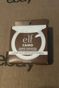 E.L.F. Camo Powder Foundation Rich 620 W inklusive Applikatorschwamm & Spiegel - Bild 1 von 5