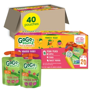 Fruit & Veggiez Applesauce and Puree Variety Pack, Boulder Berry An - Picture 1 of 12
