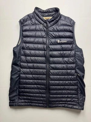 Chaleco Cotopaxi Para Hombres XXL 2XL Azul Fuego LT Plumón Relleno 950 Cremallera Completa Puffer Exterior Foto 1 de 4