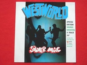 Westworld Silver Mac 10" RCA BOOMG4 EX /EX 1987 10 inch double grooved 4-trac... - Imagen 1 de 5