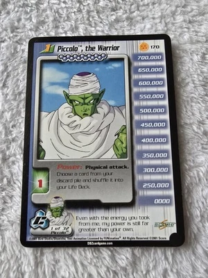 DBZ Dragon Ball Z Piccolo, The Warrior 170 CCG Unlimited Cell Saga MP - Image 1 of 4
