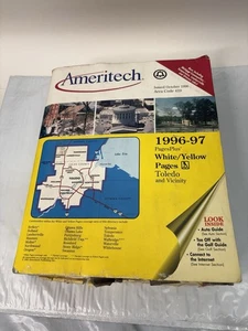1996 TOLEDO OHIO & VICINITY CITY DIRECTORY TELEPHONE PHONE BOOK - Picture 1 of 2