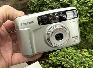 Samsung Maxima Zoom 80 Ti 35mm Point & Shoot Kamera 38-80mm Objektiv - funktioniert gut! #80 - Bild 1 von 10