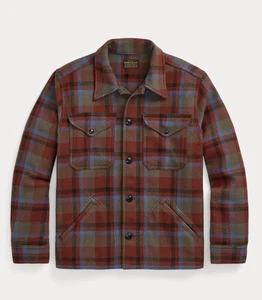 RRL Double RL Ralph Lauren Wool Shirt Jacket, XL, New w/ Tags - Picture 1 of 10
