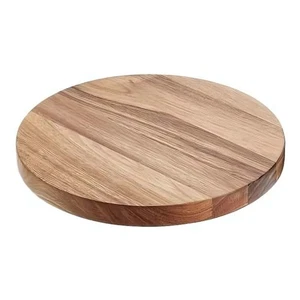 Schneidebrett Aperitif Wurstaufschnitt Rund aus Holz Akazienholz Ø 38 CM - Leone - Bild 1 von 4