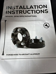 2" 6x135  Wheel Spacers  2003-2014 Ford F-150 Expedition 87 MM  Dynofit - Picture 1 of 2