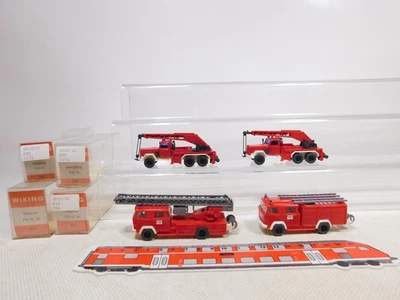 Wiking 1:87 H0 4x Modello Magirus FW 610 LF 620 DL 630 KW Sg/Mint+Box #EG983-0,5 - Immagine 1 di 4