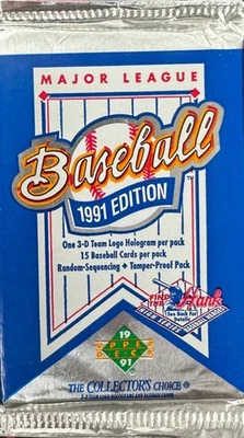 Paquete Upper Deck Baseball High Series 1991 Foto 1 de 4
