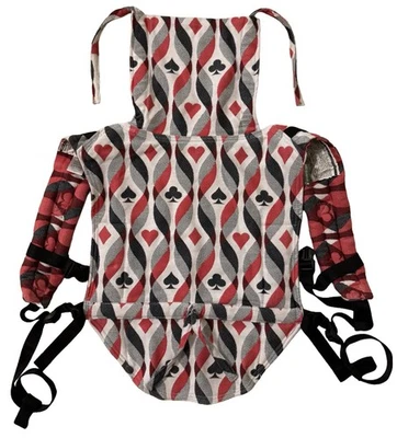 Portabebés Lenny Lamb Onbuhimo 100 % algodón tejido jacquard Reina de Corazones Foto 1 de 4