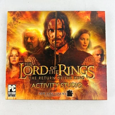 Lord of the Rings: Return of the King Activity Studio PC CD-ROM Jewel Case LOTR - Image 1 of 2