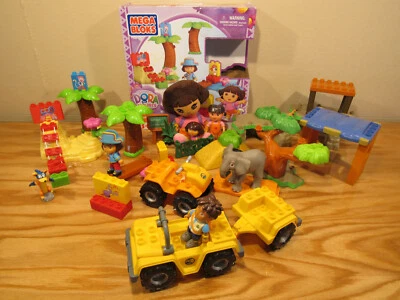 RARE Mega Bloks 3045 Dora’s Pirate Adventure Dora The Explorer + Go Diego 3025 + - Image 1 of 4