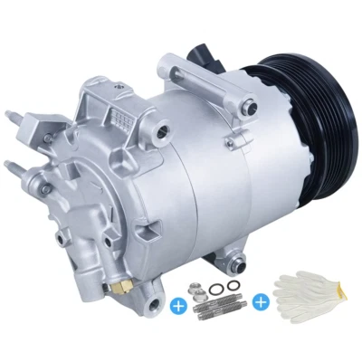 For Ford Fiesta 2014 2015 2016 2017 2018 2019 AC A/C Compressor 178398 - Image 1 of 4