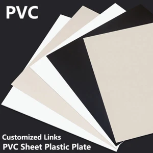 Hoja de PVC blanca/negra placa de plástico placa de aislamiento duro enlaces personalizados - Imagen 1 de 9
