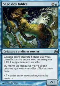 *MRM* FR/VF 4x Sage des Fables (Sage of Fables) MTG MOR - Bild 1 von 1