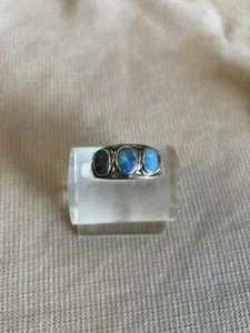Michelle Albala 925 Sterling Silber Ring mit 3 Opalen Gr. 10 - Bild 1 von 6