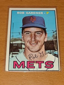 METS ROB GARDNER 1967 TOPPS #217