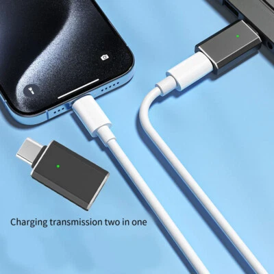 Converter Charging Cable Adapter Charger Male Female For iPhone to Type C iPad - Image 1 of 4