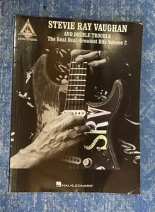 STEVIE RAY VAUGHAN And Double Trouble, Real Deal Greatest Hits Vol 2, Songbook - Picture 1 of 9
