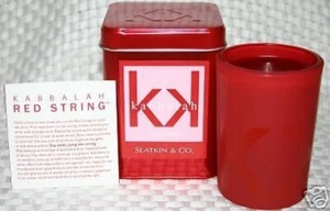 Slatkin & Co. Happiness Kabbalah Candle with Red String, 6.3 Ounces - Picture 1 of 3