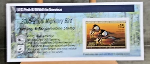 Mint #RW72A 2005 - 2006 US Federal Duck Stamp Purchased from Post Office - Picture 1 of 6