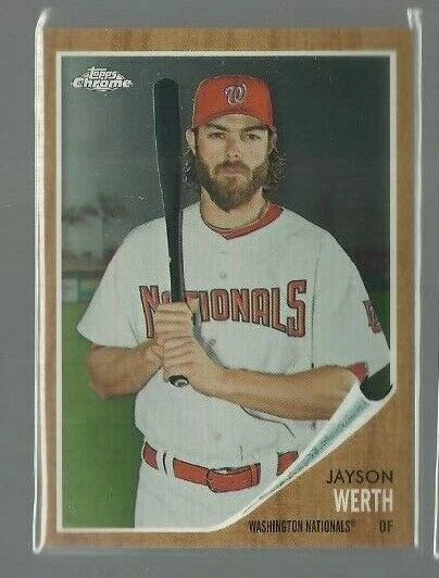 2011 Topps Heritage Chrome #C138 Jayson Werth 1178/1962 (ref 86697) - Image 1 of 1