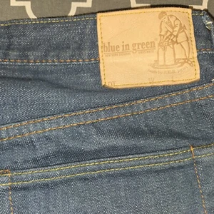 Pure Blue Japan SMBL-14oz-019 14oz Smoky Blue Relaxed Tapered  jeans size 38  - Picture 1 of 8