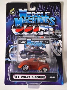 Muscle Machines Funline 1941 Willy's Coupe 1:64 New - Picture 1 of 6
