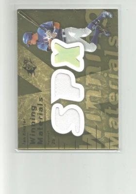 2007 SPX WINNING MATERIALS DUAL GOLD #IK IAN KINSLER   32/50 - Image 1 of 2