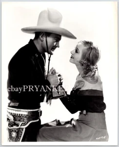 1933 Vintage GORDON OF GHOST CITY Western Film Photo BUCK JONES & MADGE BELLAMY - Picture 1 of 1