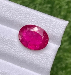 3.59ct Outstanding  100% Natural Pink Rubellite Tourmaline loose gemstone - Picture 1 of 3