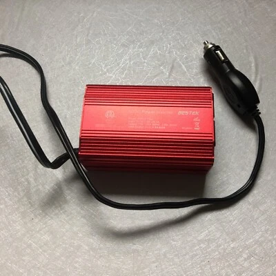 BESTEK 300W Car Power Inverter, 11-15V to 110-120V Car Power Converter MRI3011BU - Image 1 of 4