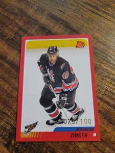 2003-04 Topps Traded Red /100 Dwayne Zinger #TT153 Rookie RC