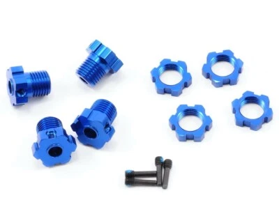 Traxxas Radmitnehmer 17mm gesplintet blau TRX5353X E-Revo Brushless, E-Maxx ... - Bild 1 von 2