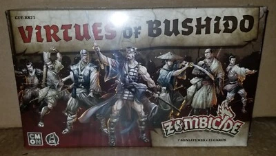 Zombicide White Death VIRTURES OF BUSHIDO Survivor Expansion New [7 Samurai] - Image 1 of 2