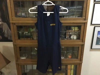 Uniforme de equipo singleta de remo de colección de los 90’s Michigan Wolverines REGATTA para mujer talla M/L Foto 1 de 4